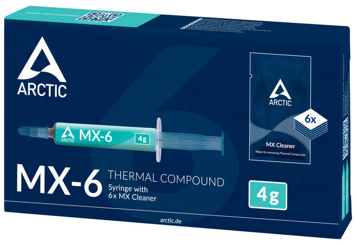 Pasta Térmica Arctic MX-6 inclui MX Cleaner (4g) image number 1