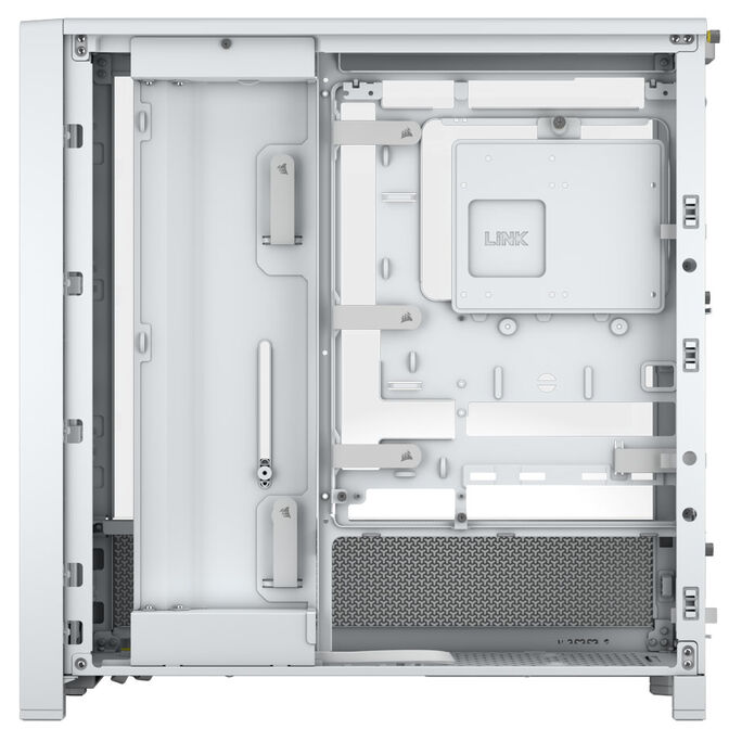Torre E-ATX Corsair 4000D RS Blanco Cristal Templado image number 5