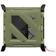 Torre E-ATX Corsair WARTHOG Perfomance Mil Green Cristal Templado image number null