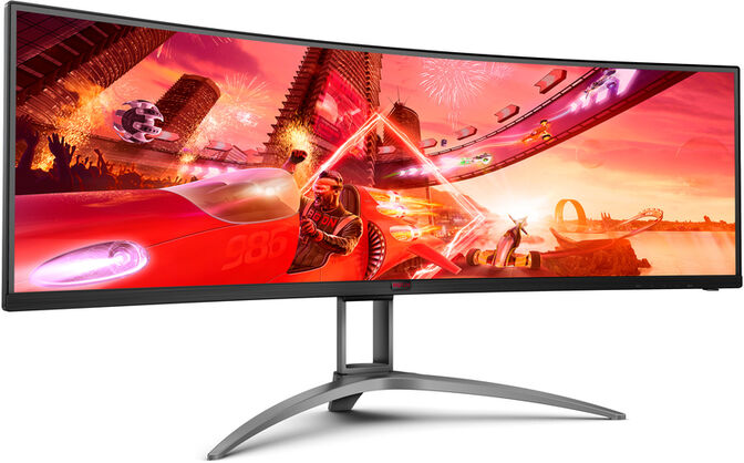 Monitor AOC AGON 49" AG493UCX2 VA 5K 165Hz 1ms FreeSync Premium HDR400 image number 2
