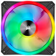 Corsair iCUE QL140 RGB Carcasa del ordenador Ventilador 14 cm Negro, Gris image number null
