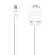 Cable Conversor NanoCable Mini DisplayPort/M para VGA/M 2 M Blanco image number null