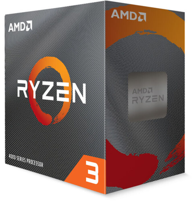 Procesador AMD Ryzen 3 4100 4-Core (3.8GHz-4.0GHz) 6MB AM4 image number 0
