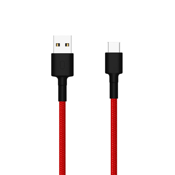 Xiaomi Mi Cable Braided USB 3.0 a USB Tipo C Rojo 1M image number 0