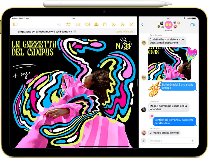 Tablet Apple iPad 10.9" WiFi 64GB Pink image number 3