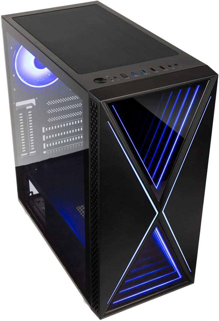 Caja ATX Kolink VOID X ARGB Vidrio Templado Negro image number 1