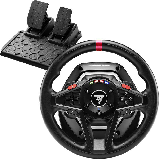Volante + Pedales Thrustmaster T128 Force Feedback - PS5 / PS4 / PC image number 0
