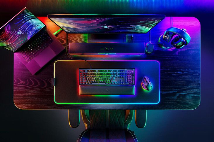 Teclado Razer BlackWidow V4 Pro RGB Green Switch (US) image number 7