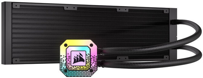 Refrigeraci&oacute;n L&iacute;quida CPU Corsair iCUE H150i ELITE CAPELLIX XT 360mm Negro image number 1