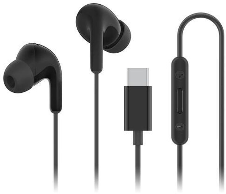 Auriculares Xiaomi Mi In-Ear USB-C Negro image number 1