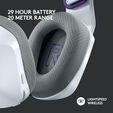 Auriculares Logitech G733 RGB Lightspeed Wireless Blanco image number null