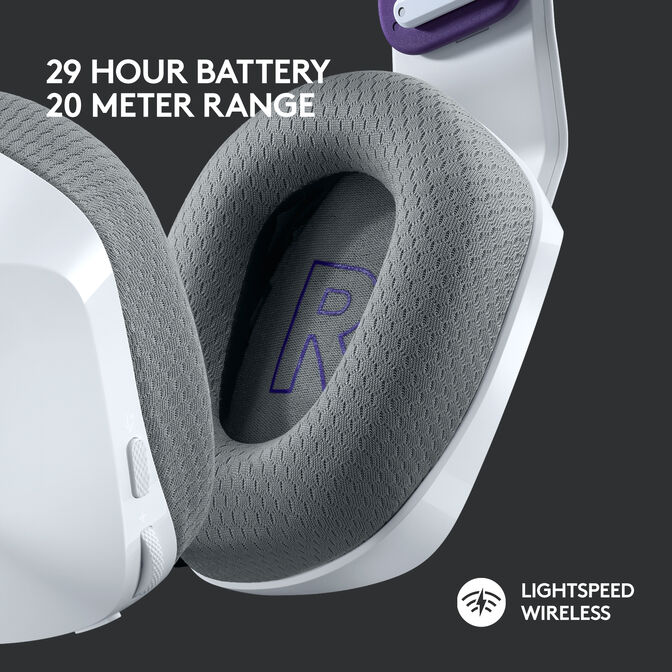 Auriculares Logitech G733 RGB Lightspeed Wireless Blanco image number 31