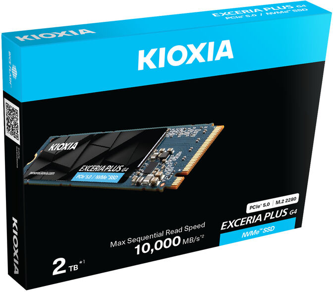 SSD Kioxia Exceria Plus G4 2TB M.2 NVMe Gen 5 PCIe 5.0 (8200/10000MB/s) image number 3
