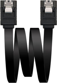 Cable SATA III NanoCable 50 CM Negro