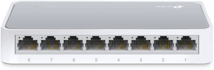 Switch TP-Link TL-SF1008D 8 Portas 10/100 Mbps image number 4