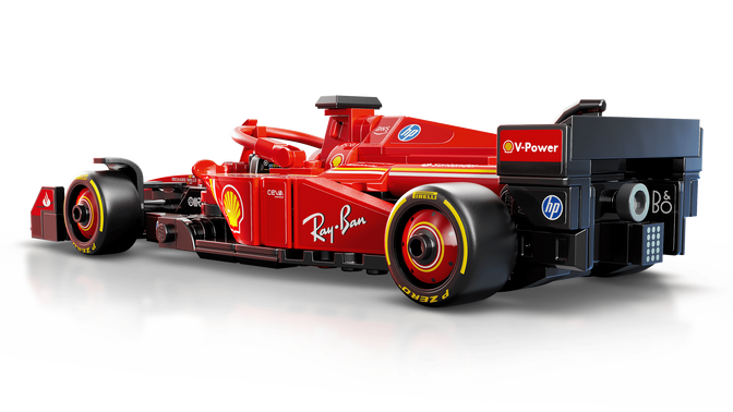 LEGO Speed Champions: Coche de Carreras Ferrari SF-24 F1, 275 Piezas (77242) image number 2