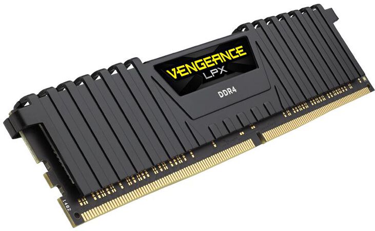 Corsair Kit 32GB (2 x 16GB) DDR4 3200MHz Vengeance LPX Black CL16 image number 2