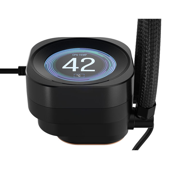 Refrigeraci&oacute;n L&iacute;quida CPU Corsair NAUTILUS RS LCD 240mm Negro image number 4