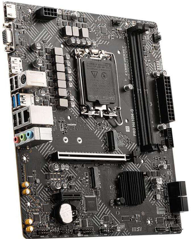 Placa Base MSI PRO H610M-G image number 3