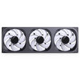Ventilador Jonsbo ZB-360 RGB de Marco &Uacute;nico Negros &ndash; Triple Ventilador 120mm (360mm) image number null