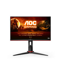 Monitor AOC Gaming 23.8" Q24G2A IPS QHD 165Hz 1ms FreeSync Premium / G-SYNC Compatible