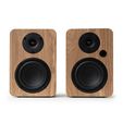 Altavoces Hi-Fi Vulkkano A4 ARC MKII 40W Bluetooth HDMI ARC Marrones image number null