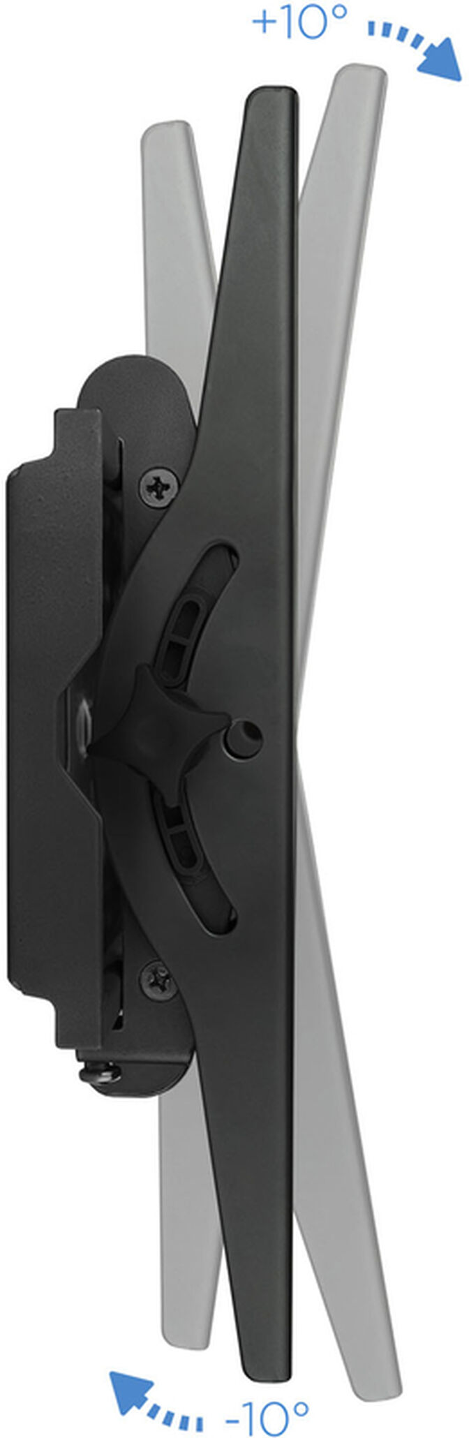 Soporte de Pared Tooq Tilt 32" a 55" Max. 75kg Negro image number 1