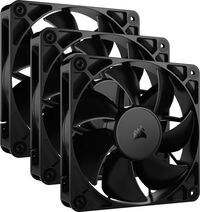 Ventilador Corsair RS120 PWM Negro 120mm (Pack 3)
