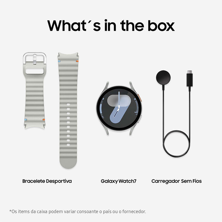 Reloj Smartwatch Samsung Galaxy Watch 7 44mm LTE Plata image number 6