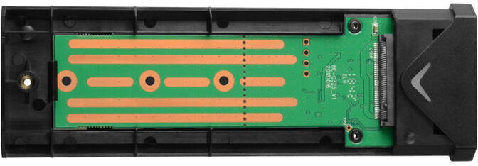 Caja Externo AXAGON EEM2-UG2 para M.2/NVMe/SSD USB-C 3.2 Gen2 silver image number 3