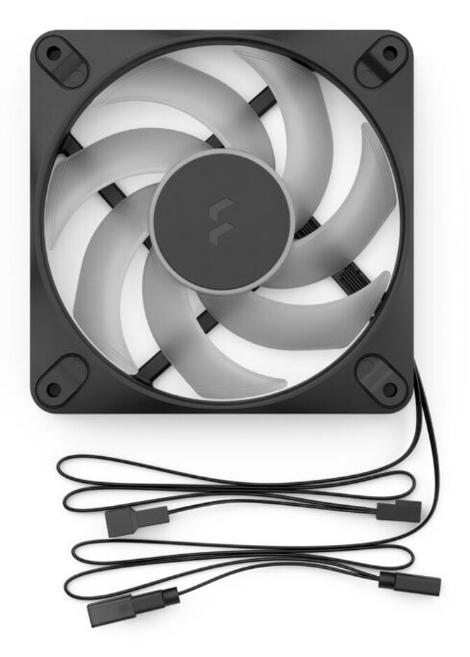 Ventilador Fractal Design Dynamic 3 12 120mm 2200RPM 4 Pinos PWM Negro image number 5