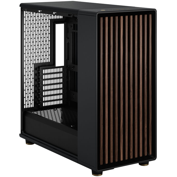 Torre E-ATX Fractal Design North XL Chalk BlackTG Clear Reverse Connector image number 6