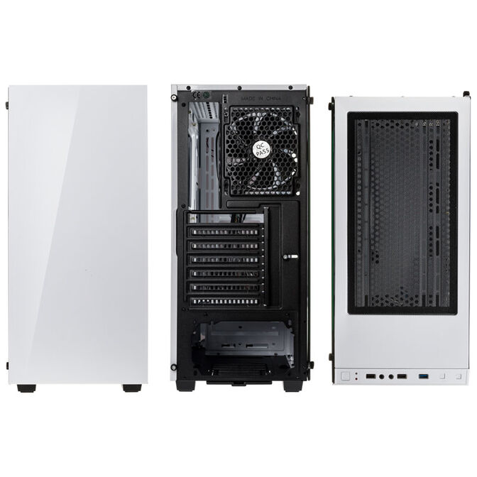 Caja E-ATX Kolink Stronghold Vidrio Templado Negro/Blanco image number 3