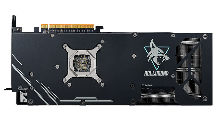 Tarjeta Gráfica PowerColor Radeon RX 7800 XT Hellhound OC 16GB GDDR6 image number 3