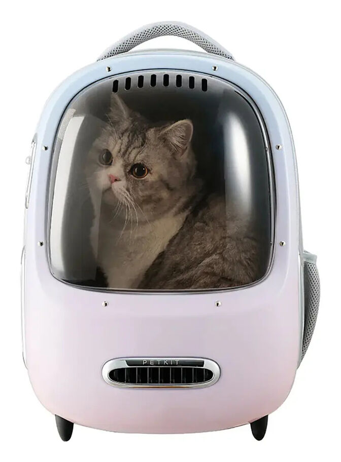 Mochila de Transporte PETKIT Breezy Dome 2 Rosa image number 1