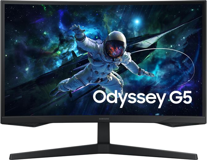 Monitor Samsung Odyssey G5 27" G55 VA WQHD 165Hz 1ms FreeSync Premium image number 1