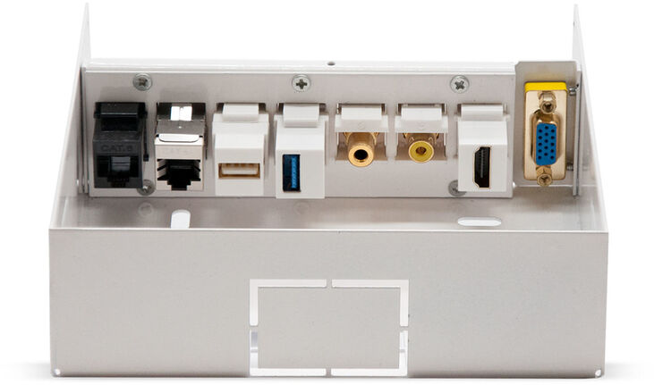 Caja de Junção NanoCable VGA+HDMI+JACK3.5+RCA+2xUSB+2xRJ45 image number 3