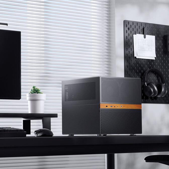 Caja Micro-ATX Jonsbo N6 Negro image number 5