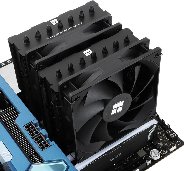 Ventilador CPU Thermalright Phantom Spirit 120 SE Negro image number 6