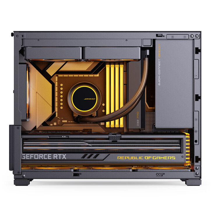 Caja Micro-ATX Jonsbo D32 PRO Vidrio Temperado Negro image number 10