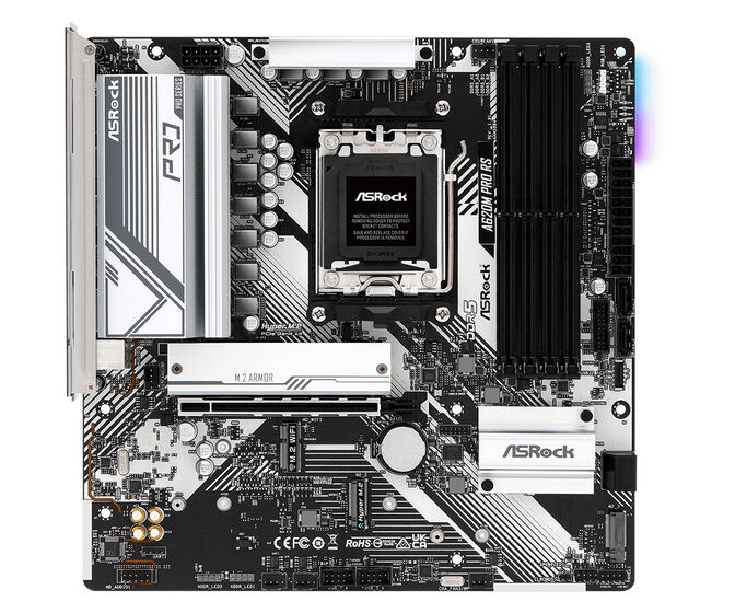 Asrock A620M Pro RS AMD A620 Z&oacute;calo AM5 micro ATX image number 0