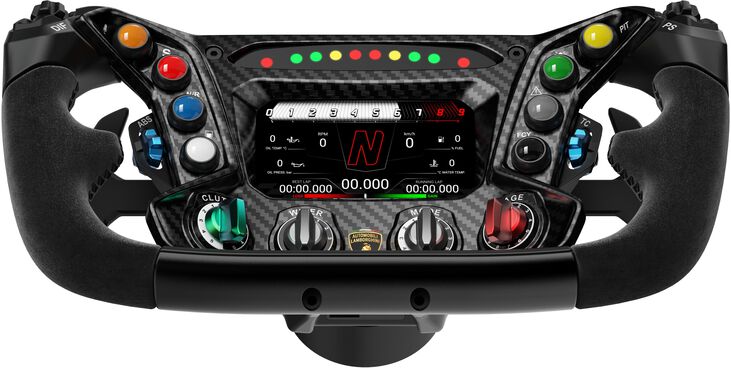 Volante MOZA Racing X Automobili Lamborghini Squadra Corse Essenza SCV12 Sim Racing Steering Wheel image number 3
