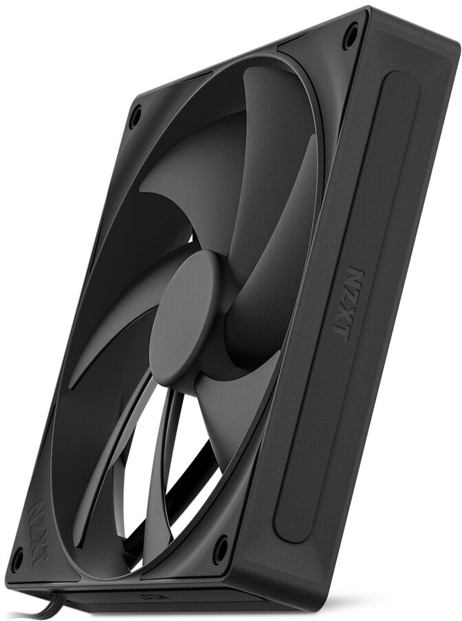 Ventilador NZXT F140P STATIC PRESSURE V2 140mm - Single Pack Negras image number 2