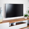 Soporte de Pared Tooq Inclinable 3 Pivotes 37" a 70" M&aacute;x. 35kg Negro image number null