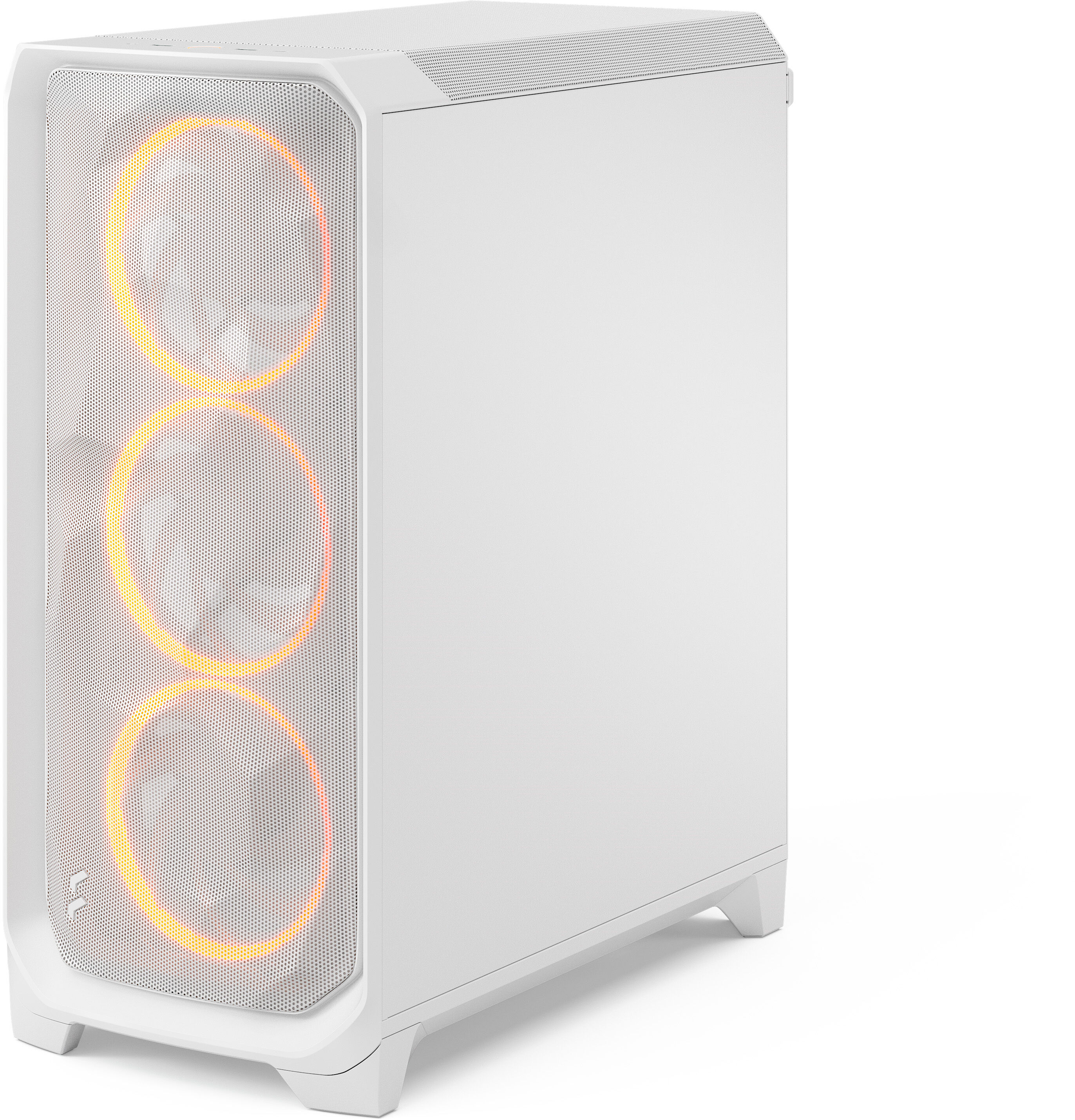Torre E-ATX Fractal Design Meshify 3 Blanca RGB TG Light Tint