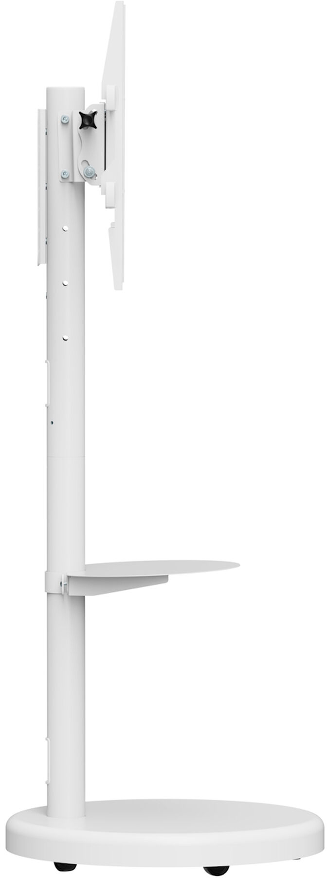 Soporte M&oacute;vil de Piso Ewent EW1550 Heavy-Duty Mobile TV Floor Stand 37" - 86" Blanco image number 3
