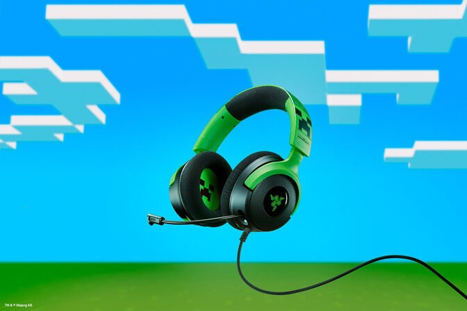 Auriculares Razer Kraken V4 X 7.1 Minecraft Ed. image number 4