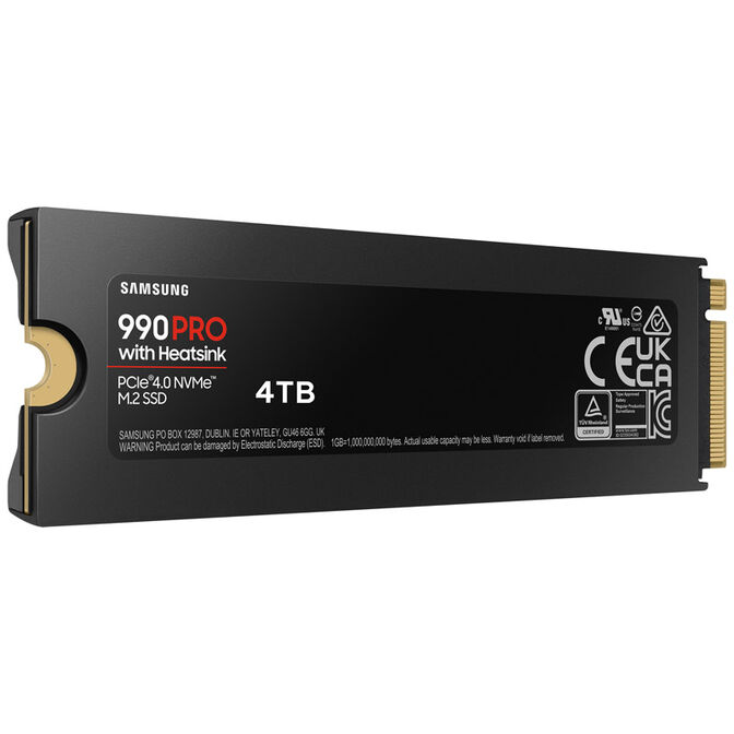 SSD Samsung 990 PRO 4TB Gen4 M.2 NVMe (7450/6900MB/s) Heatsink image number 5
