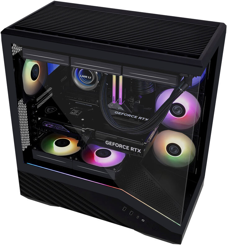 Caja ATX Lian Li Vector V100 Negro Vidrio Templado image number 4
