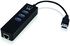 Hub USB Ewent 3 Portas USB 3.1 Gen 1 + 1 Porta RJ45 Gigabit image number null